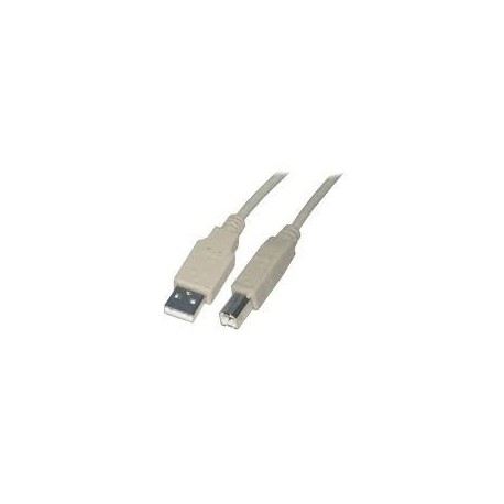 Câble USB A vers B pour scanners, imprimantes et périphériques informatiques